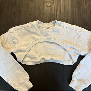 BuffBunny Cloud Bolero Shrug - Heather Gray